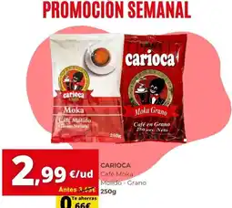 Supermercados Tu Alteza Carioca - café moka molido-grano oferta