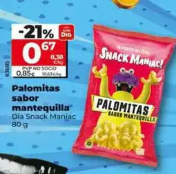 Dia Dia snack maniac - palomitas sabor mantequilla oferta