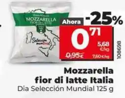 Dia Dia seleccion mundial - mozzarella fior di latte italia oferta