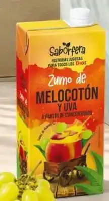 Dia Dia saborfera - zumo de melocoton y uva oferta