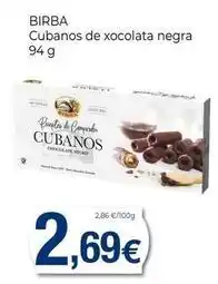 Keisy Birba - cubanos de xocolata negra oferta