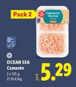 Lidl Ocean sea - camaron oferta