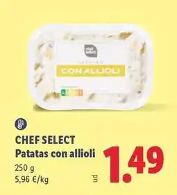 Lidl Chef select - patatas con allioli oferta