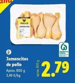 Lidl Jamoncitos de pollo oferta