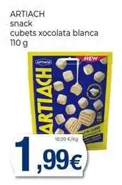 Keisy Artiach - snack cubets xocolata blanca oferta