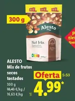 Lidl Alesto - mix de frutos secos tostados oferta