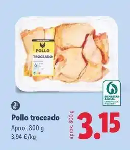 Lidl Pollo troceado oferta