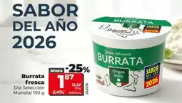 Dia Dia seleccion mundial - burrata fresca oferta