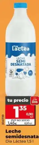 Dia Dia lactea - leche semidesnatada oferta