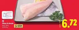 Lidl Filetes de dorado oferta