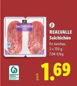 Lidl Realvalle - salchichon oferta