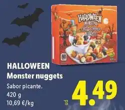 Lidl Monster nuggets oferta