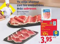 Lidl Realvalle - jamon serrano reserva oferta