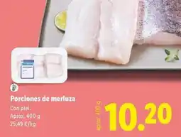 Lidl Porciones de merluza oferta