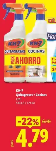 Lidl Kh-7 - quitagrasas + cocinas oferta