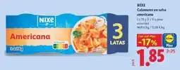 Lidl Nixe - calamares en salsa americana oferta