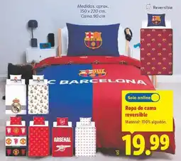 Lidl Ropa de cama reversible oferta