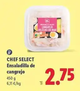 Lidl Chef select - ensaladilla de cangrejo oferta