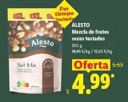 Lidl Alesto - mezcla de frutos secos tostados oferta