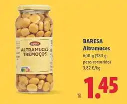 Lidl Baresa - altramuces oferta