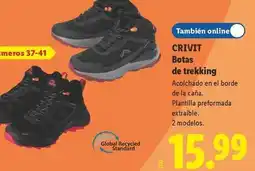 Lidl Crivit - botas de trekking oferta