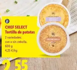 Lidl Chef select - tortilla de patatas oferta
