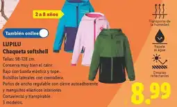 Lidl Lupilu - chaqueta softshell oferta
