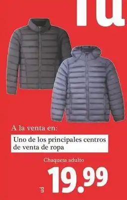 Lidl Chaqueta adulto oferta