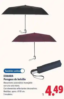 Lidl Esmara - pragasas de bolsillo oferta