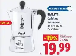 Lidl Cafetera oferta