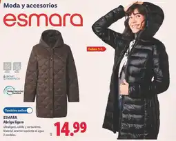 Lidl Esmara - arbrigo ligero oferta