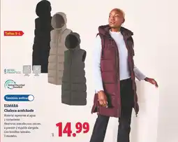 Lidl Esmara - chaleco acolchado oferta