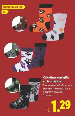 Lidl Calcetines con brillo en la occupiedad oferta