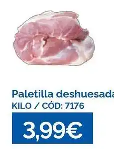 Paletilla deshuesada