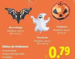 Lidl Globos de halloween oferta