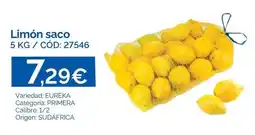 Dialsur Cash & Carry Eureka - limón saco oferta