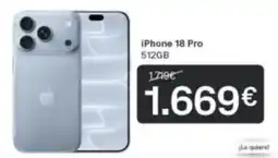 Phone House Iphone 18 pro 512gb oferta