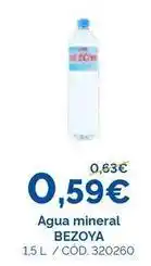 Dialsur Cash & Carry Bezoya - agua mineral oferta
