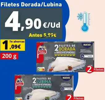 Findus - filetes dorada/lubina