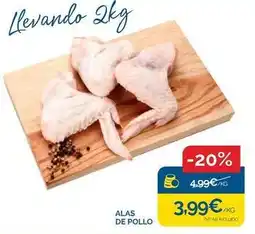Cash Ecofamilia Alas de pollo oferta