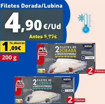 Findus - filetes dorada/lubina