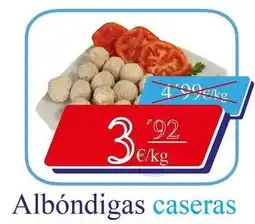 Congelados Copos Albóndigas caseras oferta