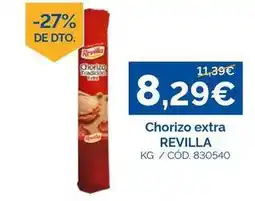 Dialsur Cash & Carry Revilla - chorizo extra oferta