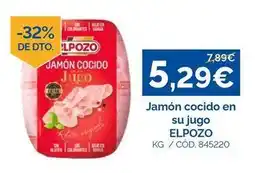 Dialsur Cash & Carry Elpozo - jamon cocido en su jugo oferta