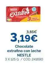 Dialsur Cash & Carry Nestlé - chocolate extrafino con leche oferta