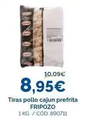 Dialsur Cash & Carry Fripozo - tiras pollo cajun prefrita oferta
