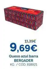 Dialsur Cash & Carry Bergader - queso azul barra oferta