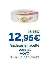 Dialsur Cash & Carry Hoya - anchoas en aceite vegetal oferta