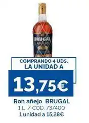 Dialsur Cash & Carry Brugal - ron anejo oferta