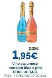 Dialsur Cash & Carry Don luciano - vino espumoso moscato blue o pink oferta